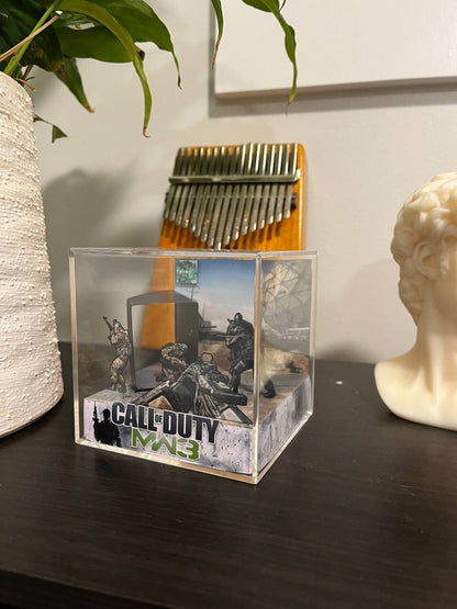 Call of Duty: Modern Warfare 3 (Dome) 3D Diorama Cube