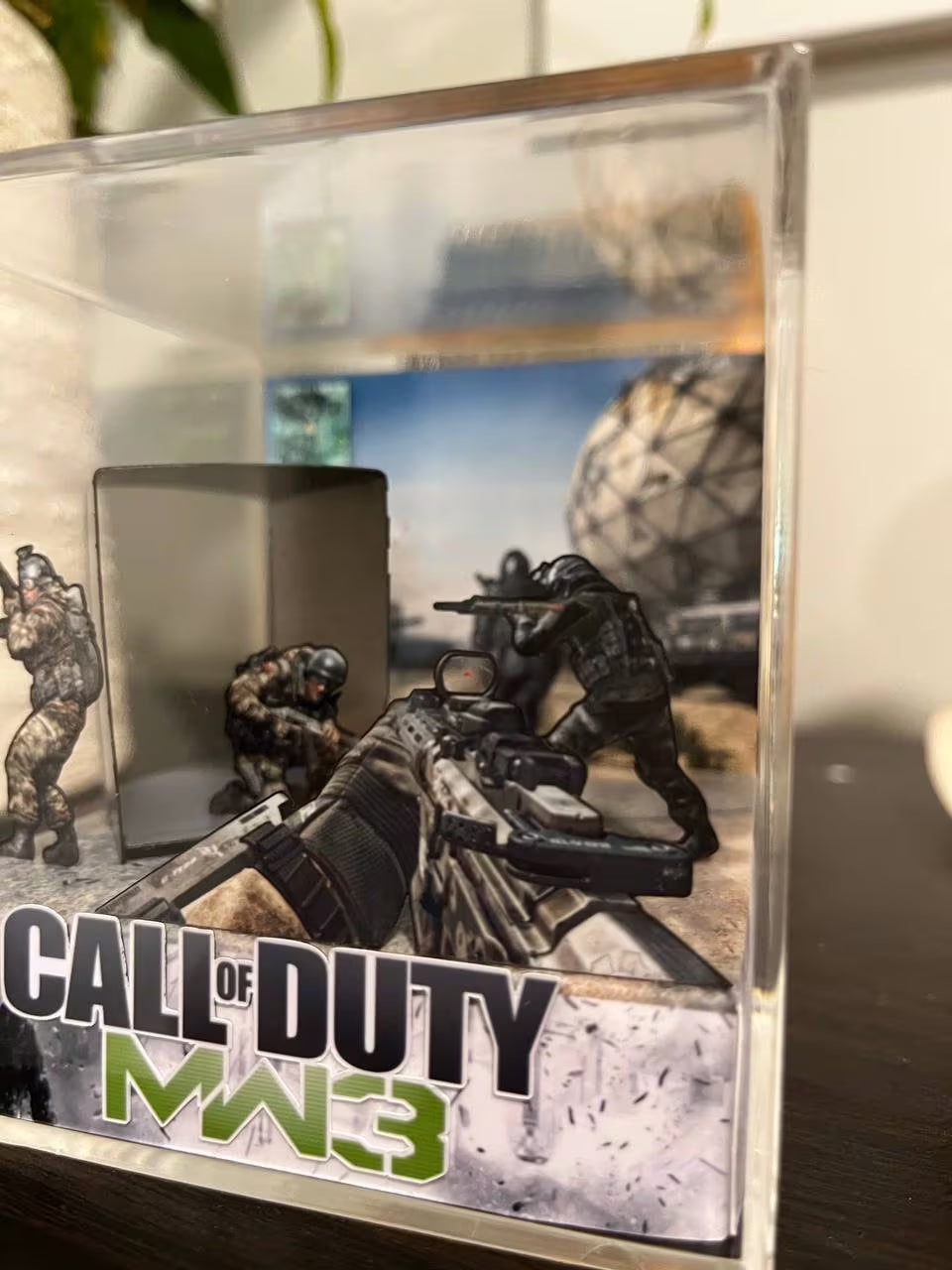 Call of Duty: Modern Warfare 3 (Dome) 3D Diorama Cube